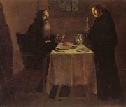 unknow artist St.Benedict's Supper oil painting artist
